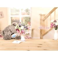 3D Holographic Mum Bear With Flowers Me to You Bear Birthday Card Extra Image 1 Preview